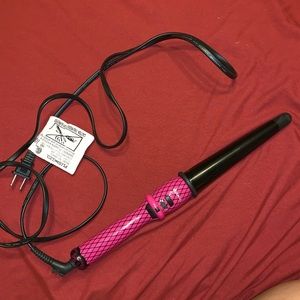 Plugged in curling wand